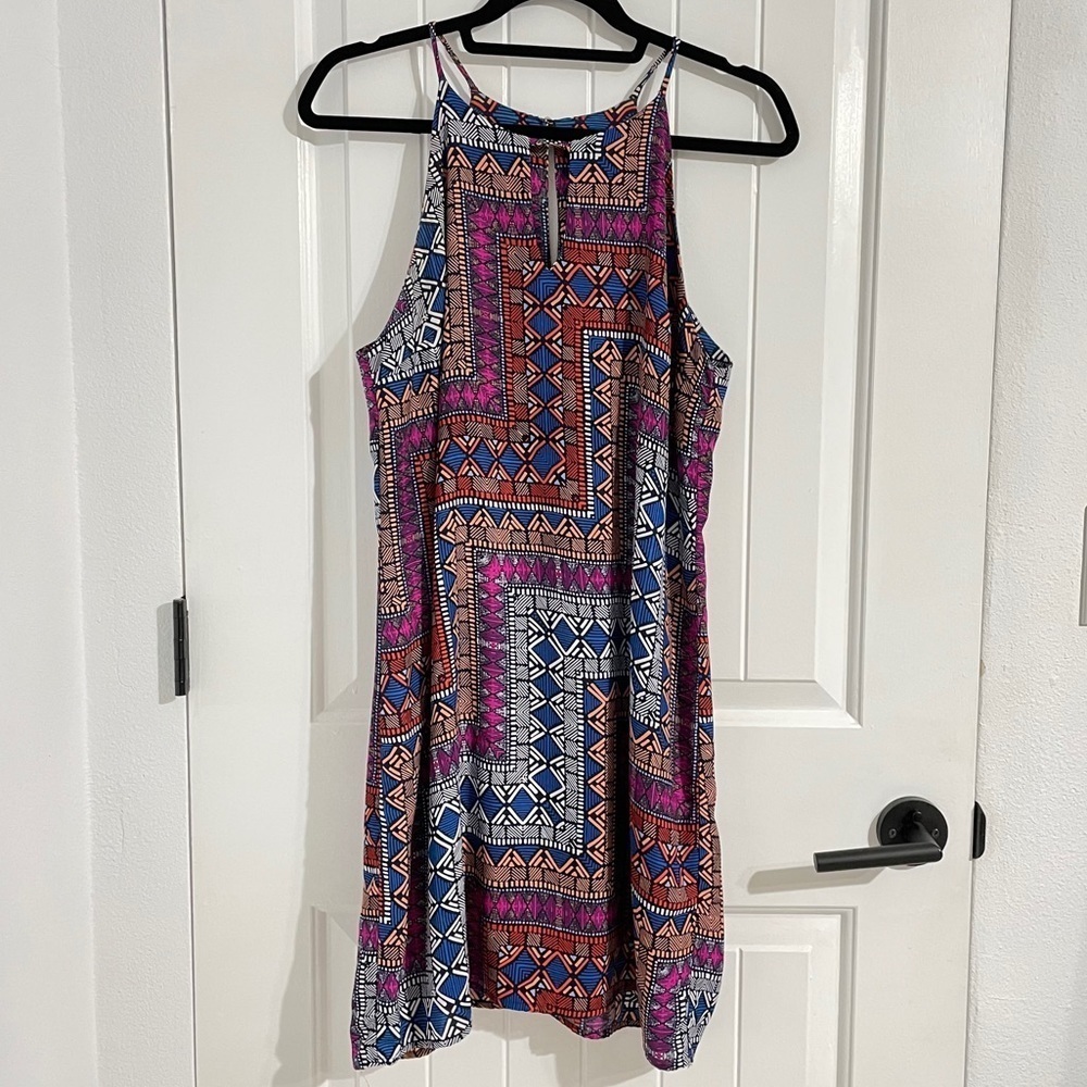 Allison Joy Abstract Graphic Prints Dress